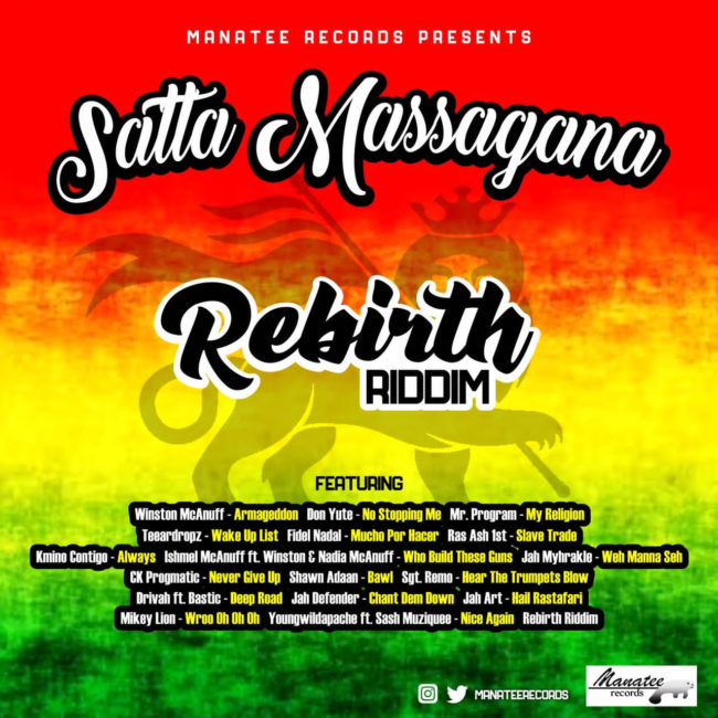 Satta Massagana Rebirth Riddim – Manatee Records